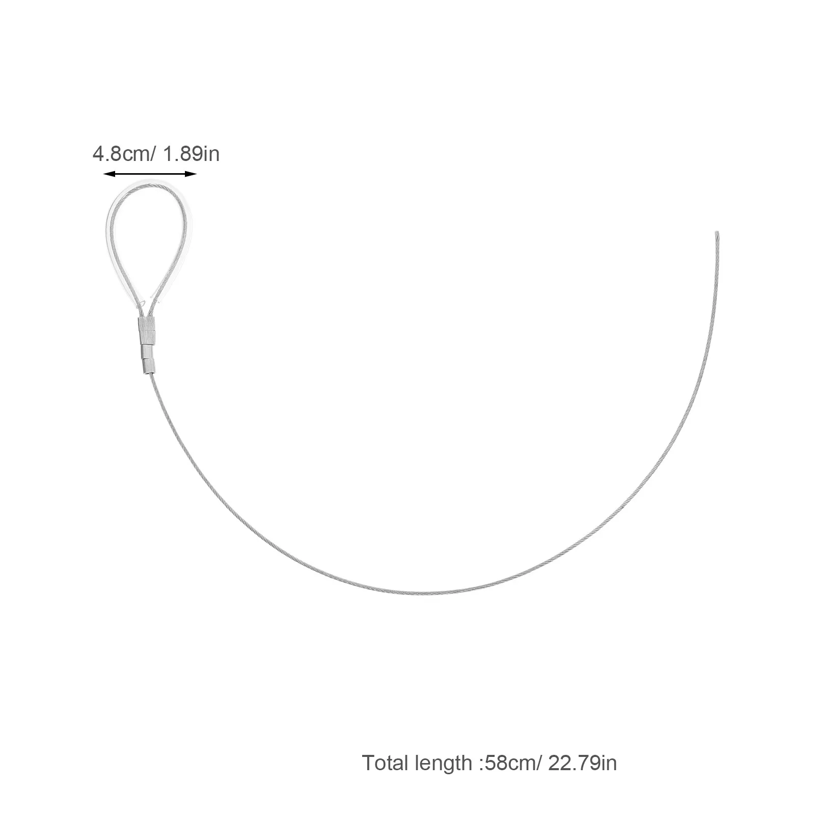 도어 어시스트용 스프링 클립이 있는 교체용 케이블 안전 코드, 다양한 리프트 모델과 호환 가능, 자동차 리프트
