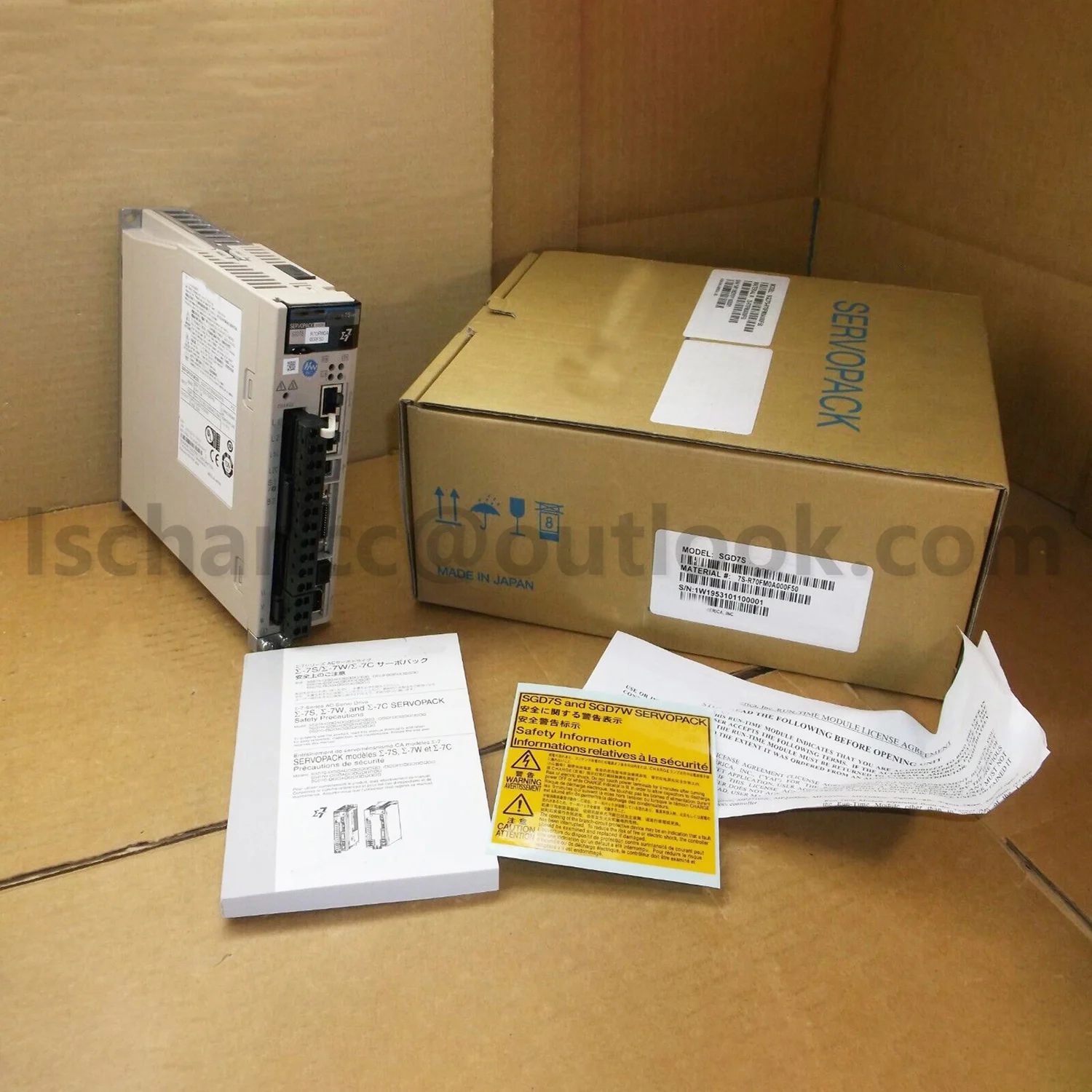 오리지널 서보 드라이버 SGD7S-120A10B202, 신제품