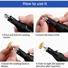 9V Mini  Drill Electric Carving Pen Variable Speed   Drill Rotary Tools Kit Engraver Pen for Grinding Polishing 4