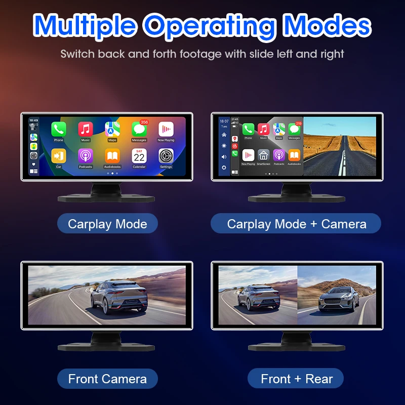 Srnubi  ī÷  ȵ̵ ڵ  ķ, ADAS 4K DVR,  , AUX, GPS ׺̼, ú  , 11.26 ġ