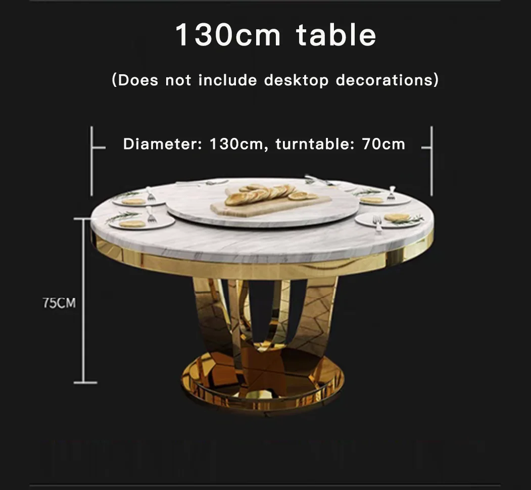 1.3m table