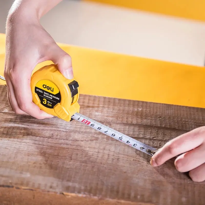 Deli Tape Measure 2M 3.5M Precision Durable ABS Case Measuring Ruler tape measure,measuring tape,measuring ruler