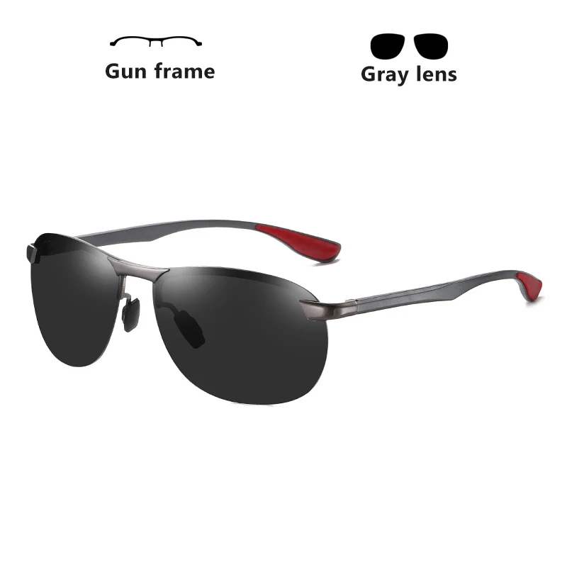 Gun-gray lens
