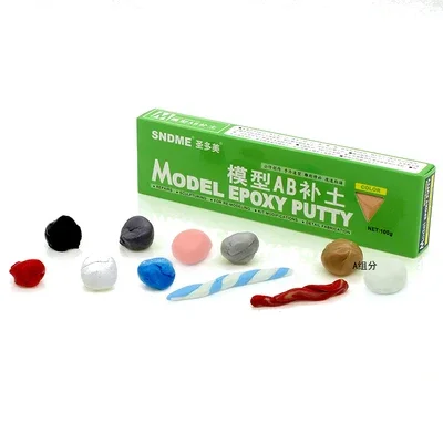 Model AB Epoxy Putty Quick /Slow Dry For Model Repairs Sculpturing Action Figure BJD Fabrication Re-modeling DIY 100g model tools,model building parts