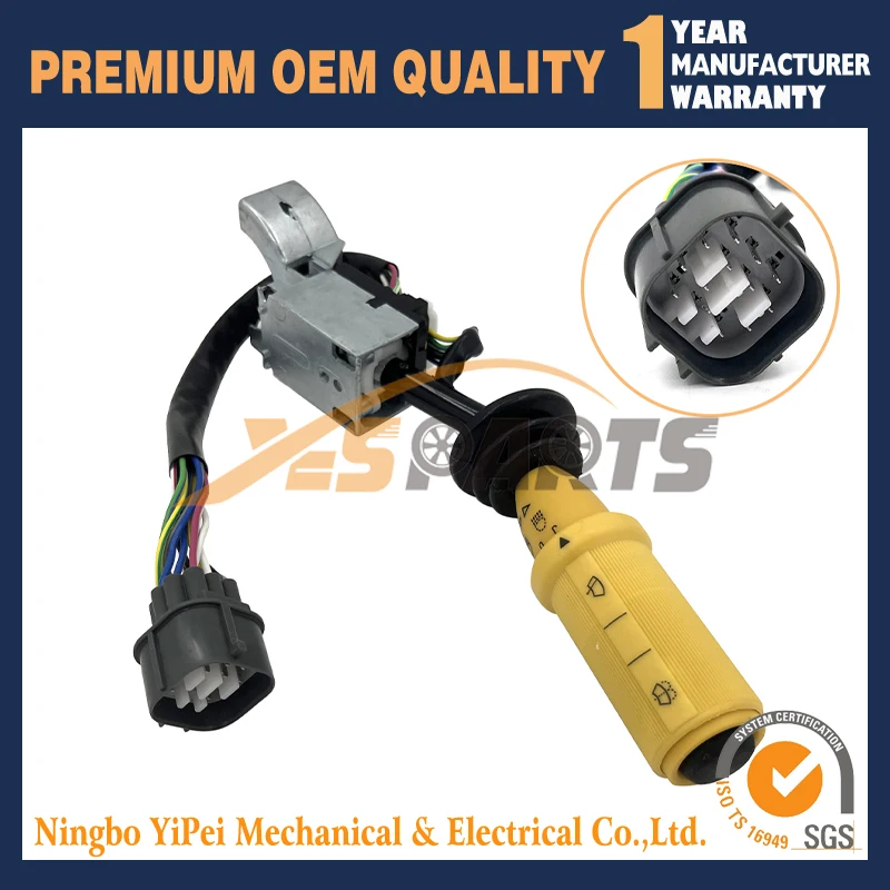 

Lights & Wiper Column Switch For JCB Backhoe Loader 3CX 4CX 1400B 1550B 701/70001 701-70001