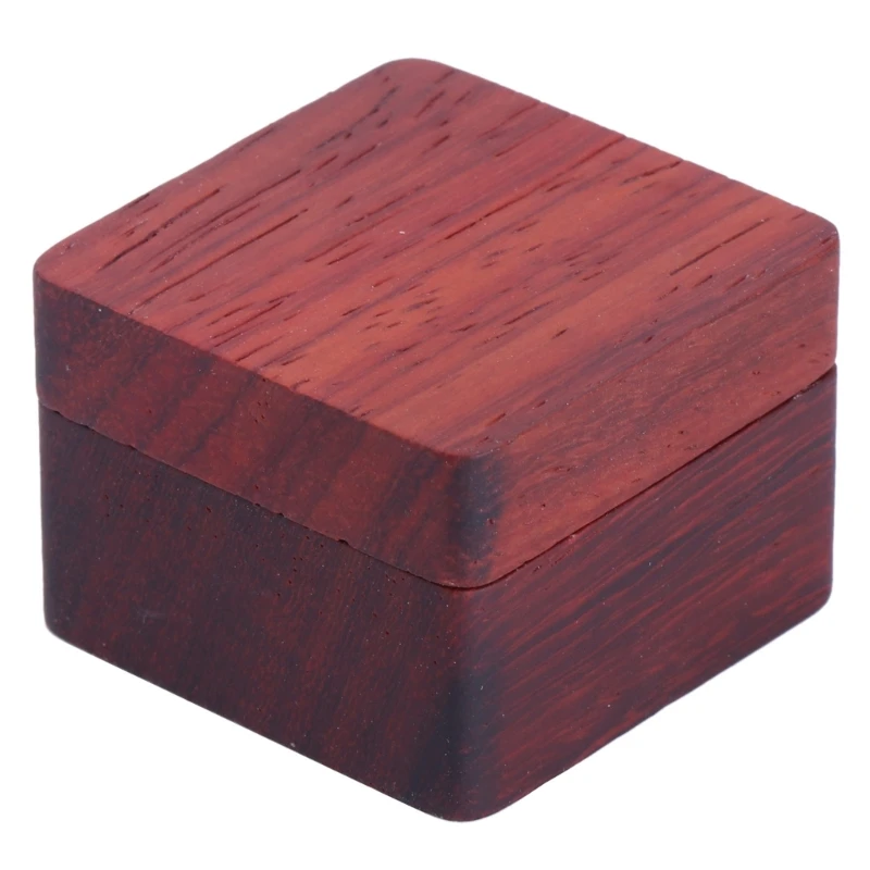 N0HA Wooden Guitar Pick Storage Box Container Portable Guitar Pick Holder Collector