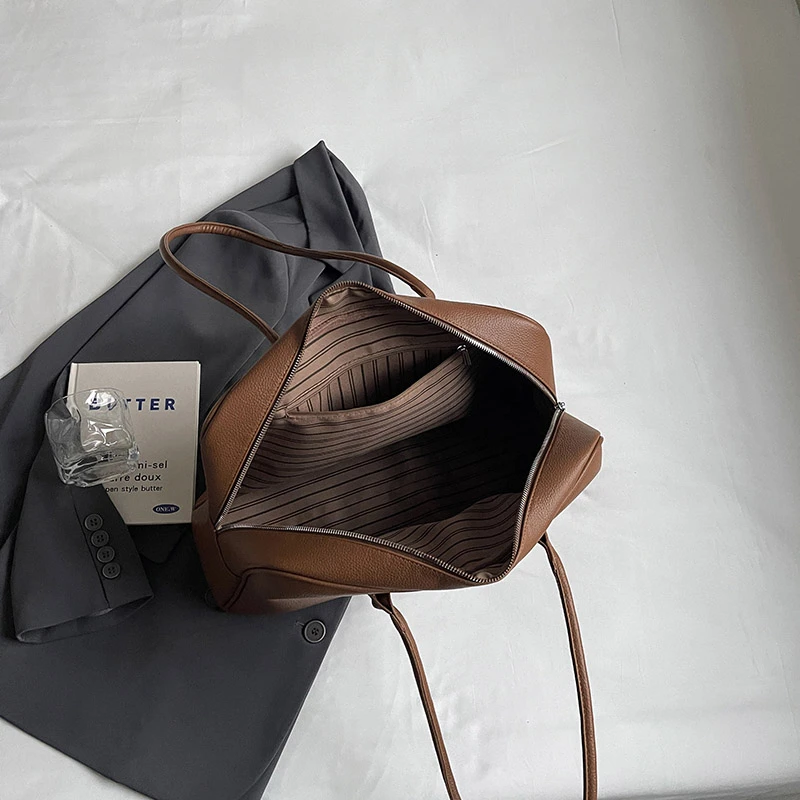 Umhängetaschen mit großer Kapazität, Business-Pendeltasche, 2025, hochwertige Taschen für Damen, Reißverschluss, Pu-Damenhandtaschen, Reisetasche – Detail 5
