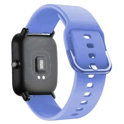 Ultra Soft 22mm Silicone Watch Strap - Premium Comfort and Style Bracelet - 22mm Universal (Light  purple)