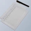 1 Pack A5/A6/A7 Refill Paper, 6 Holes Loose Leaf Paper, 6 Ring Notebook Planner Diary  Personal Organiser, 100 Sheets, 100 grams 4