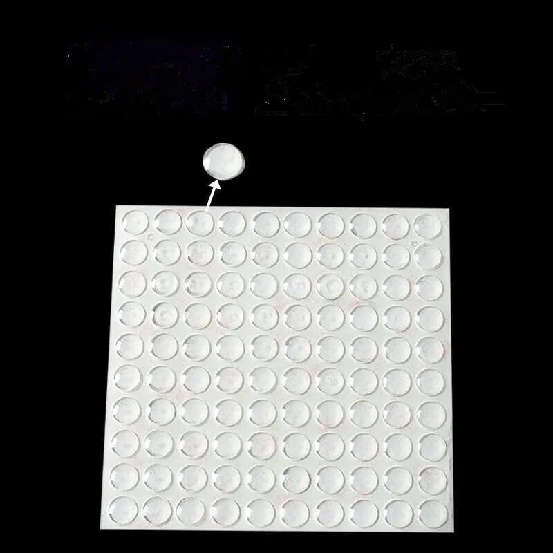 3M Self Adhesive Round/Flat Silicone Rubber Bumpers Anti Slip Shock Absorber Feet Pads Damper silicone rubber bumpers