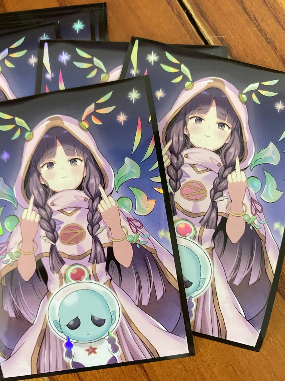 50 Pz/Borsa Yugioh Card Case Yu Gi Oh Diviner Of The Herald Deck Build Pack Card Sleeve Borad Game Card Protector 63*90Mm