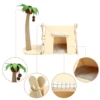 Coconut Tree Tent Cat Nest Scratching Easy Installation Post Multi-functional Pet House Puppy Kitten Cave Bed Home Accessory 1