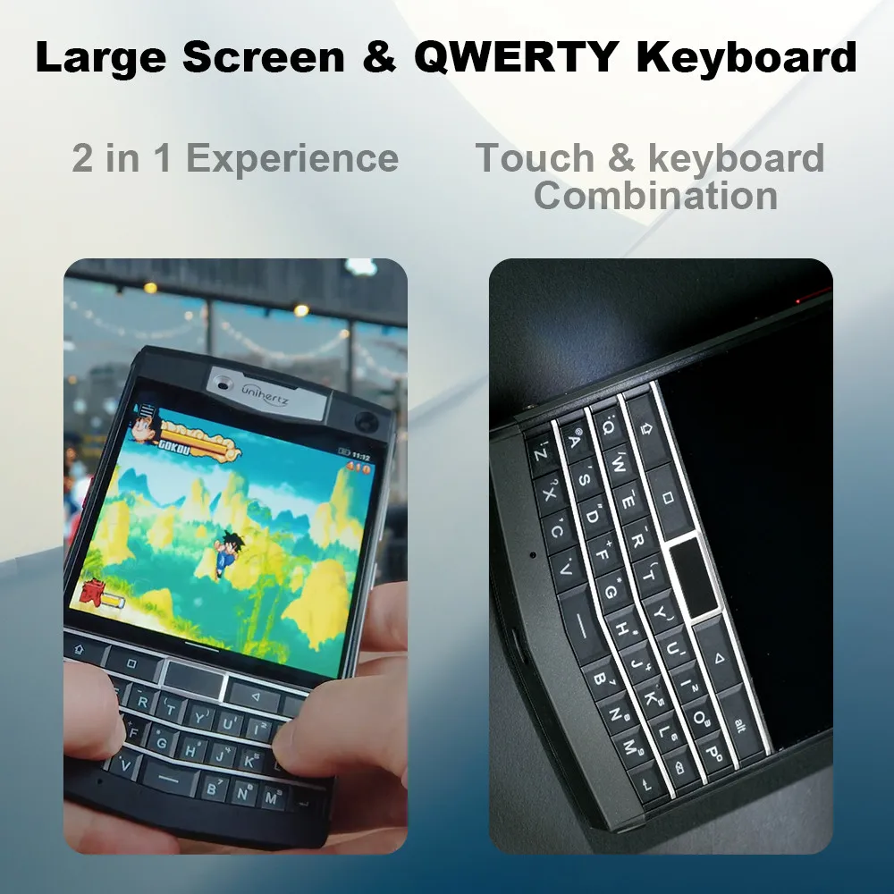 Unihertz Titan Octa Core Rugged Smartphone 6GB 128GB Android 10 QWERTY  Keyboard Mobile Phone NFC 6000mAh 8MP 16MP Cellphone