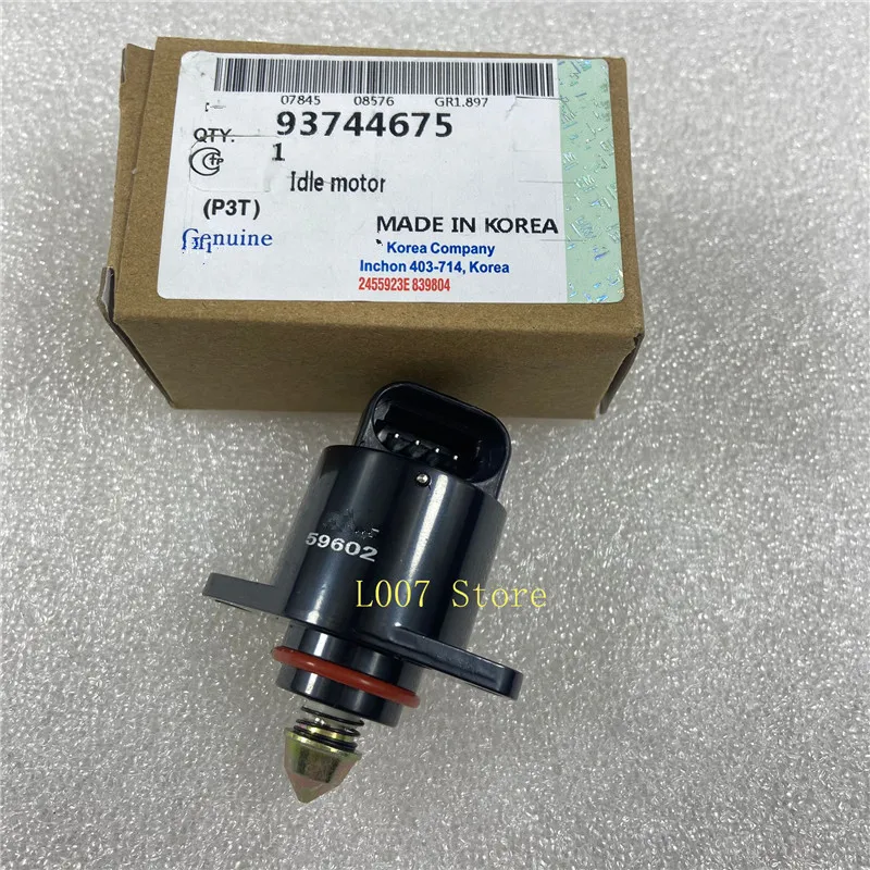 Idle Air Control Valve Fits For Chevrolet Aveo Pontiac Wave Daewoo 1.6L 04-08 NO: 93744675 17059602 96434613 59602 Auto Parts pneumatic air valve