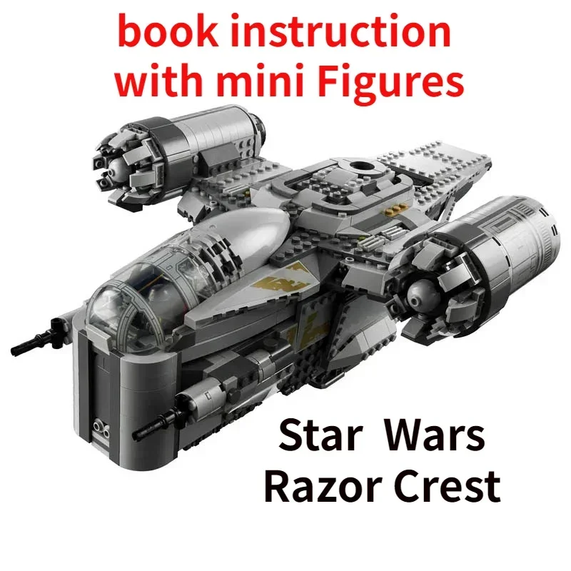 razor-fighter-crest-astronave-compatibile-75292-1023-pezzi-space-ship-building-blocks-regali-giocattoli-per-regalo-per-bambini