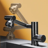 Digital Display LED Basin Faucet 360 Rotation Multi-function Stream Sprayer Hot Cold Water Sink Mixer Wash Tap For Bathroom 3