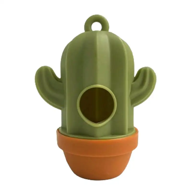 

Dog Poop Pickup Bags Holder Dispenser Cactus Shape Poop Bags Storage Container Portable Poop Bags Storage Outdoor Container For
