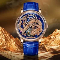 PINDU développe et conceptions nouvelle montre mécanique automatique M2797B hommes montres 45.5MM luxe haut de gamme qualité montre-bracelet hommes cadeau 5