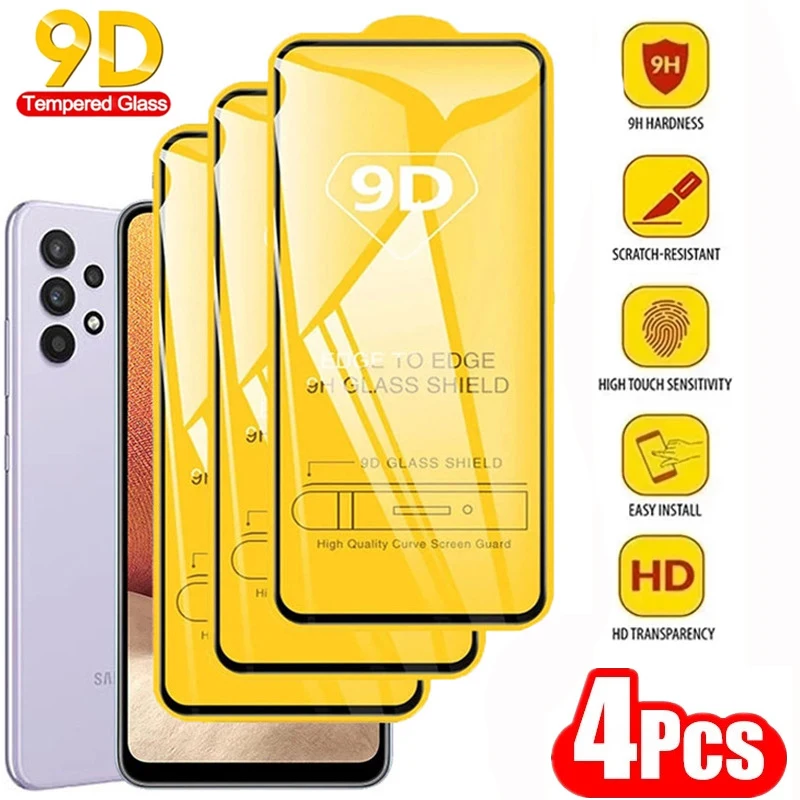 

9D Tempered Glass for Samsung A53 A52 A52S A54 5G A34 A33 A31 A14 A13 A21S A51 A41 A32 A12 J8 J6 J4 2018 J7 J5 2017 J7 J6 Plus