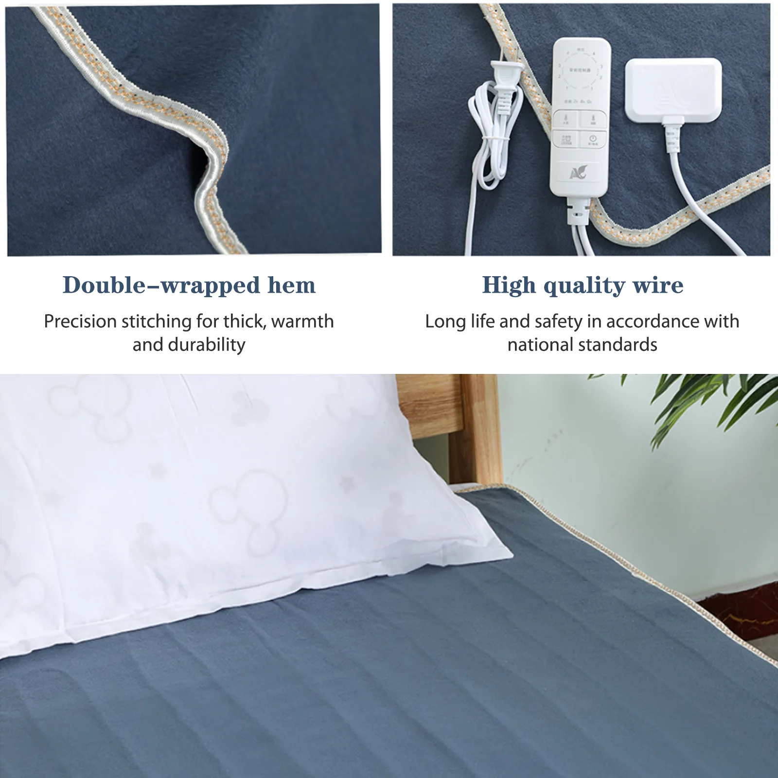 Electric Blanket 220V 65W-100W Heater Heated Blanket Mattress Thermostat Electric  Heating Blanket Winter Body Warmer - AliExpress