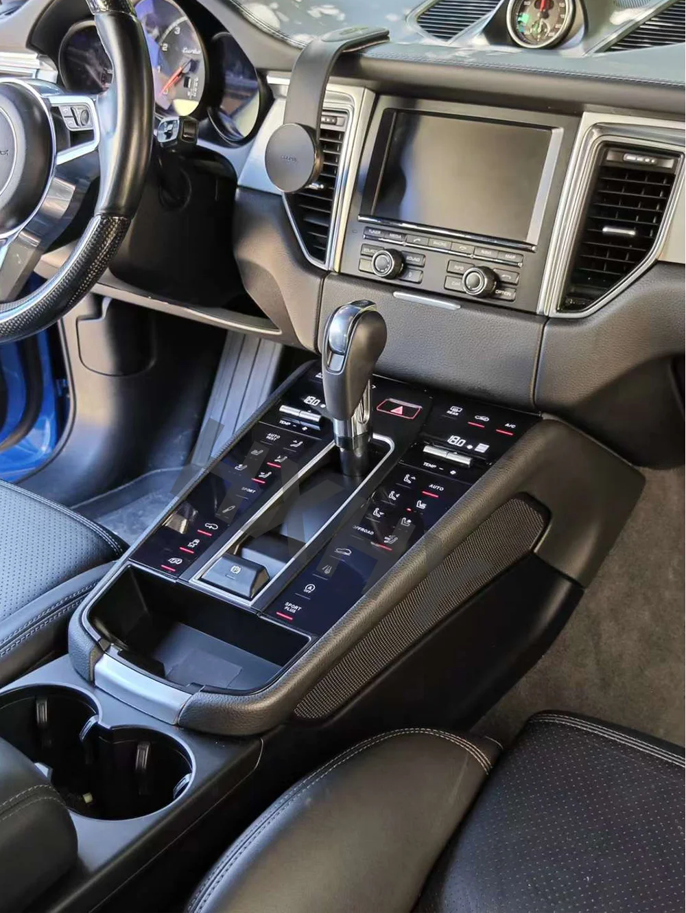 Car Digital Console Front AC Panel Full Touch 2024 Style Multimedia Player Contr
