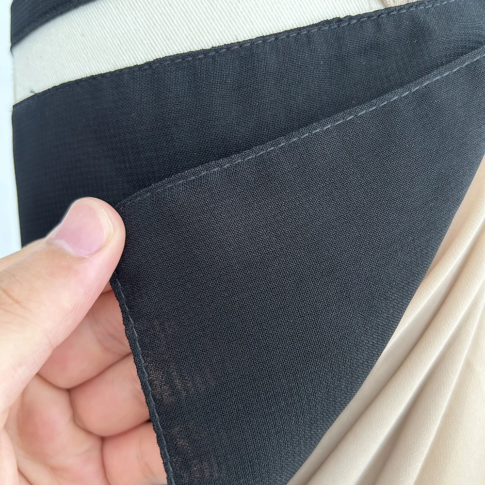 Elastic Short Niqab Saudi Muslim Women Face Cover Lightweight Breathable Islamic Eid Ramadan Prayer Niqab