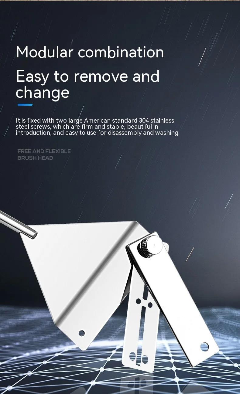 Aquarium Fish Tank Cleaning Tool Flat Sand Algae Removal Dual-use Glass Algae Removal Scraper Household Cleaning with 5 Blades