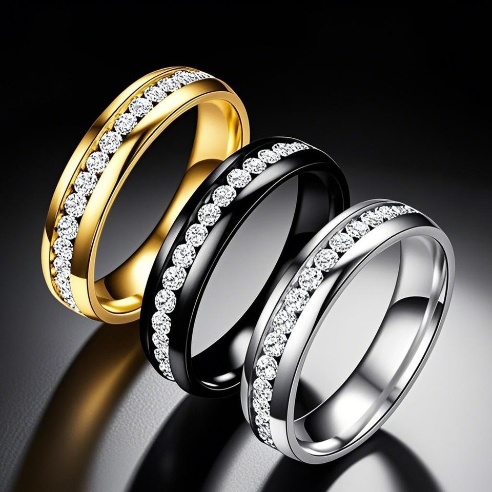 cheap rings stainless steel jewelry waterproof choice items vintage jewellery