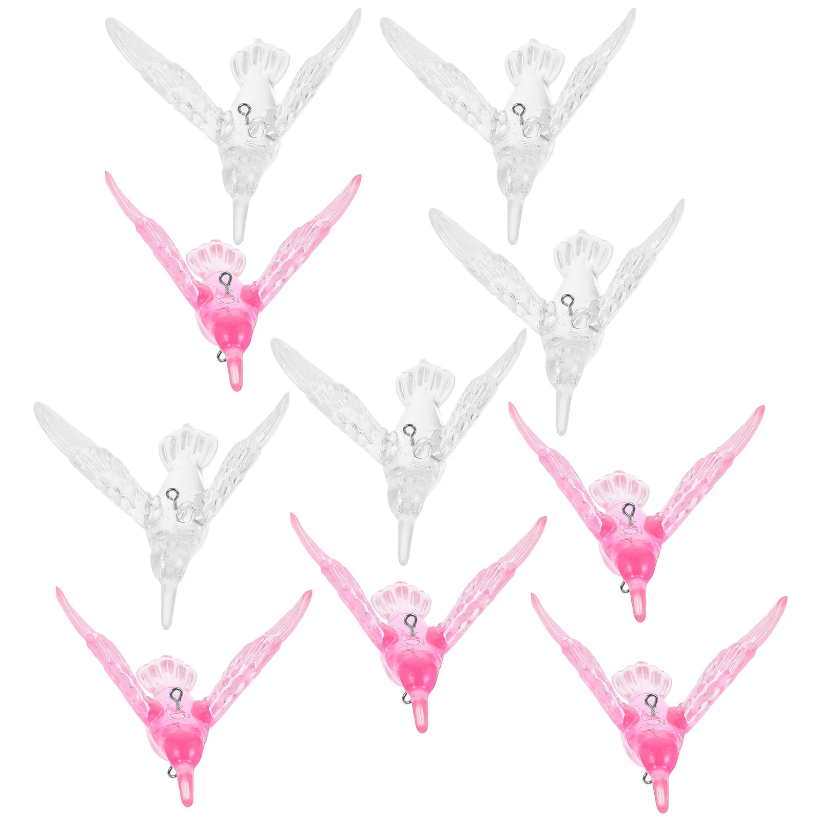 

Acrylic Hummingbird Ornaments Acrylic Iridescent Clear Hummingbird Pendants Hanging Decors