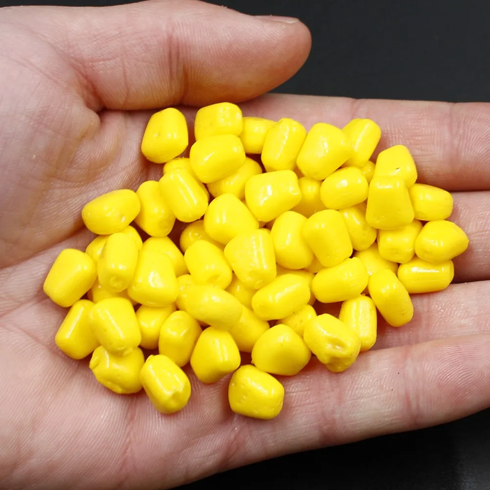 Corn Silicone Artificial Bait Floating Corn Fishing Fake Soft Lures