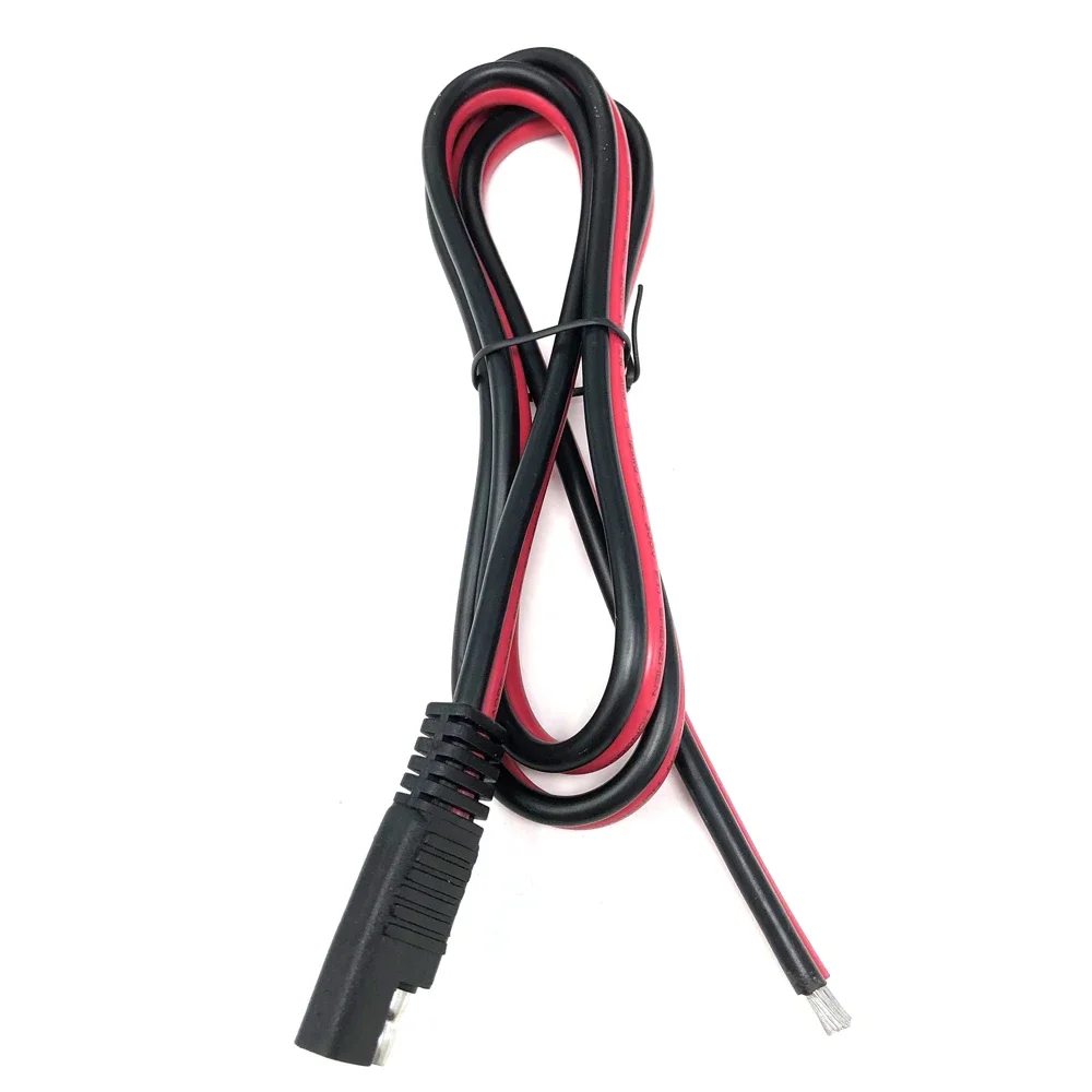 DIY 100CM 12AWG 30A SAE Plug Harness Extension Connector CableSAE Plug Extension Lines Connector for Car Motor Solar Batteries