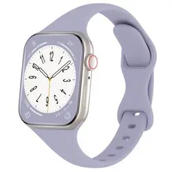 Elastic Silicone Loop Bracelet - 38 40 41mm (Light Pu)