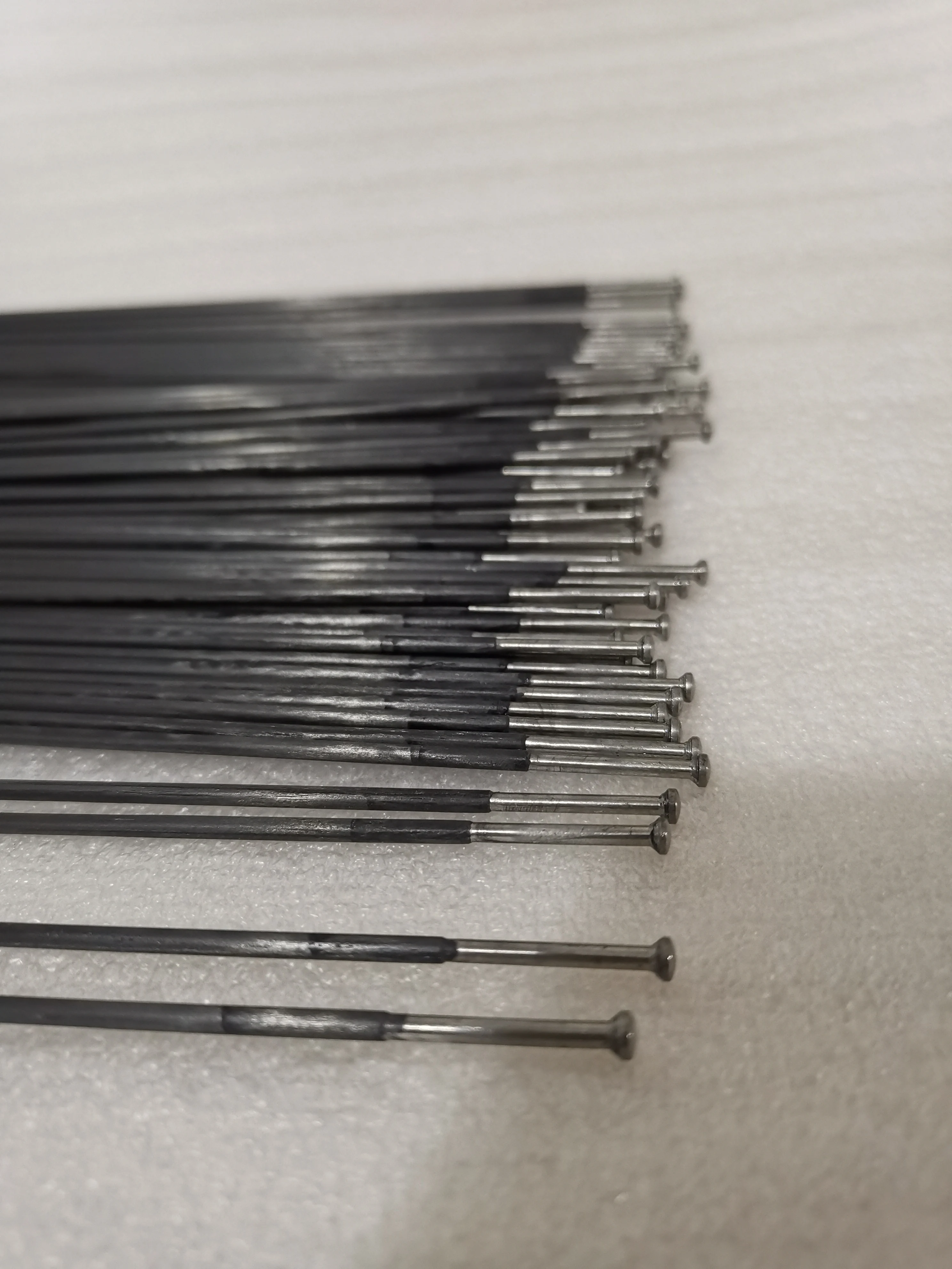 Bike Spokes Secure Lock Nipples CS001 Lightest Carbon spoke for all standard hub including Sapim DSN nipple