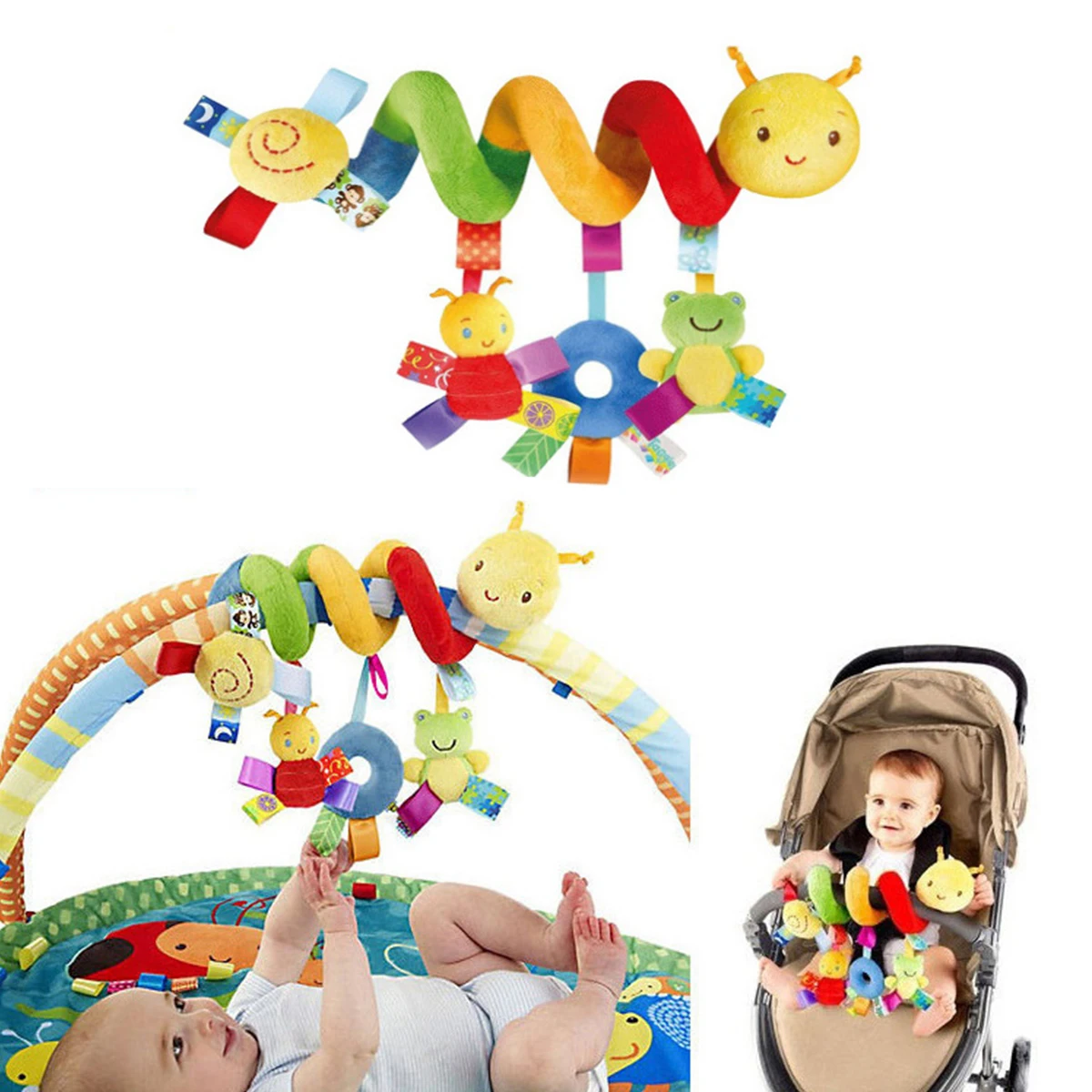1 PC stroller hammock and toys bring joy and comfort to little one