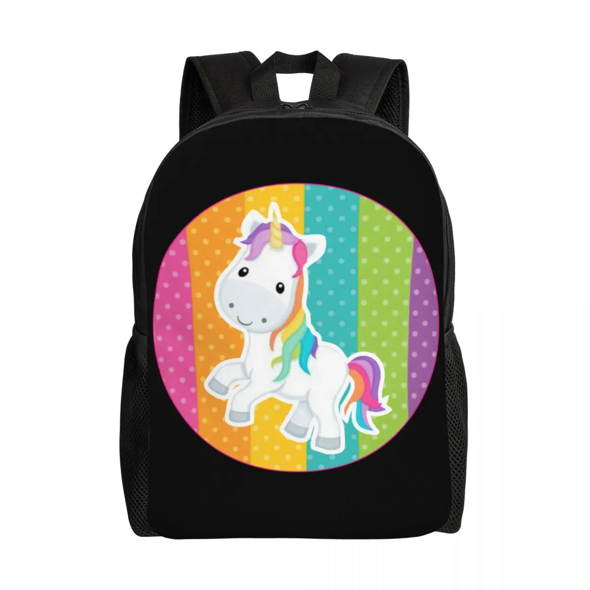

Cute Unicorn Backpacks for Women Men School College Students Bookbag Fits 15 Inch Laptop Cartoon Horn Animal Bags