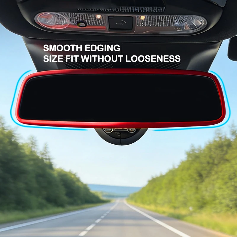 미니 쿠퍼 S J01 J05 Aceman U25 Countryman F65 F66 F67 액세서리 용 자동차 인테리어 백미러 실리콘 보호 커버