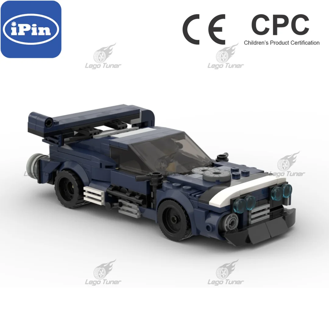 

MOC-68599 Sports Car Building Block DIY Technology Assembly Electronic Drawing High TechToys Kids Christmas Gifts