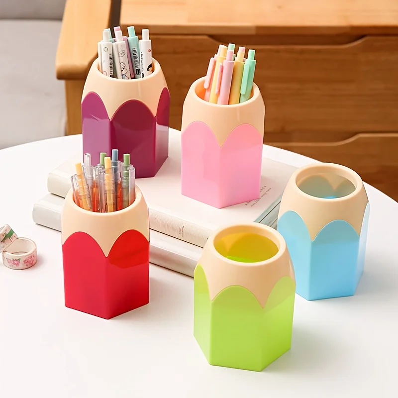 360° Rotating Rotating Pencil Holder, Desk Pen Holder, Desk Organizer...