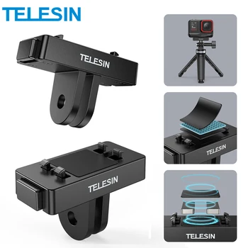 Adattatore Magnetico a Due Artigli TELESIN, Accessori per Action Camera per Insta360 X5 X4 Ace Pro 2 Insta 360 AcePro 2 AcePro2