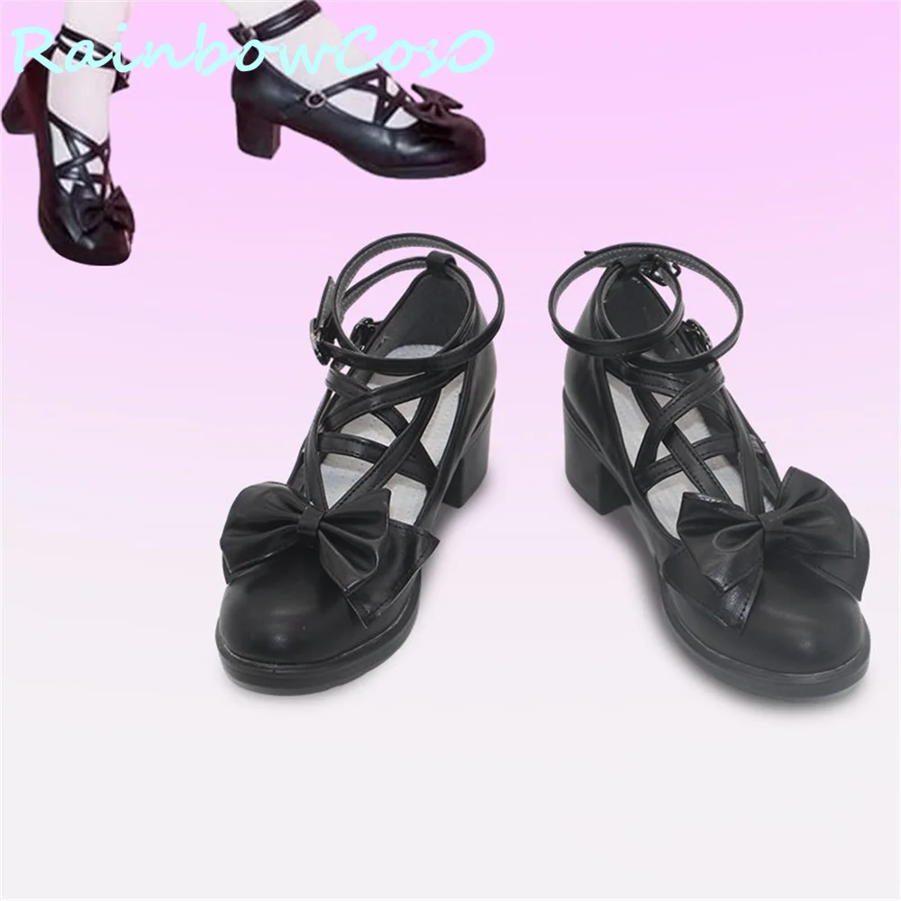 

Shiina Yuika Virtual YouTuber Vtuber hololive Cosplay Shoes Boots Game Anime Party Halloween Chritmas RainbowCos0 W3318