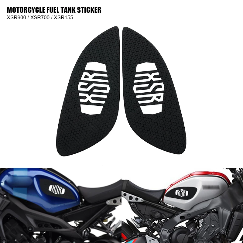 

Fit For Yamaha XSR900 XSR700 XSR155 2019-2023 2022 Anti slip Fuel Tank Pad Side Gas Knee Grip Tank Pads Protector Stickers
