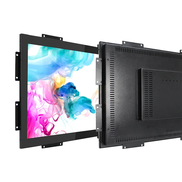 산업용 오픈 프레임 고휘도 1000 니트 LCD PCAP 오픈 터치 모니터, 15.6 인치