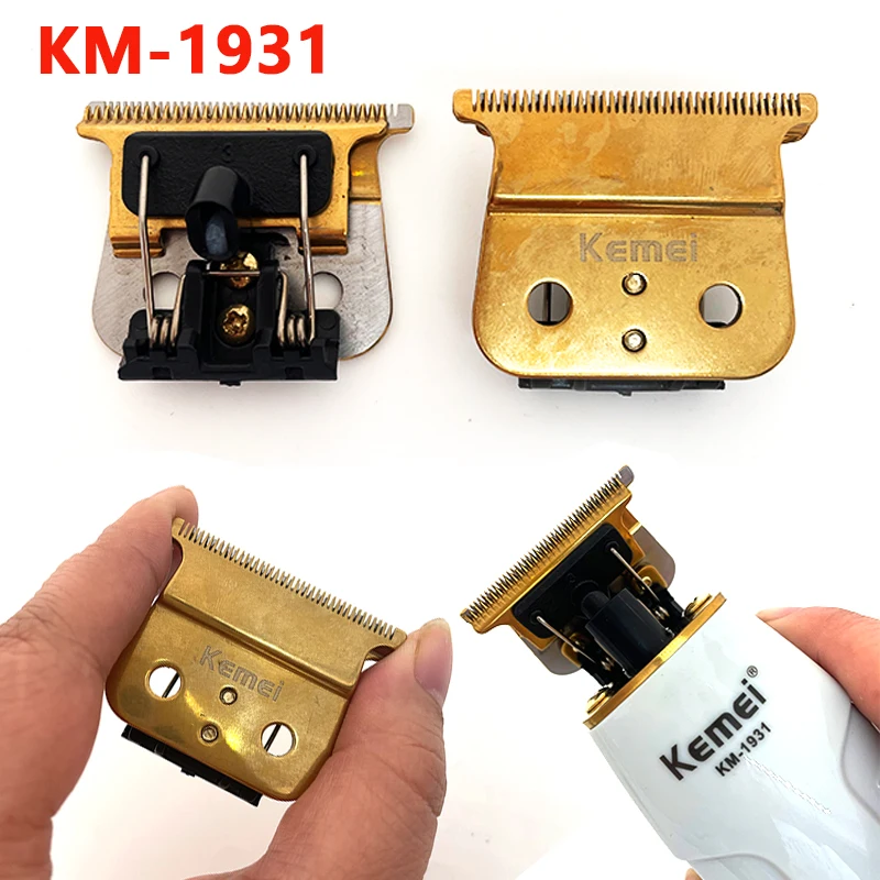 

Машинка для стрижки волос Kemei, Т-образное лезвие, лезвие из нержавеющей стали, 0 мм, болдуговая головка, триммер для волос