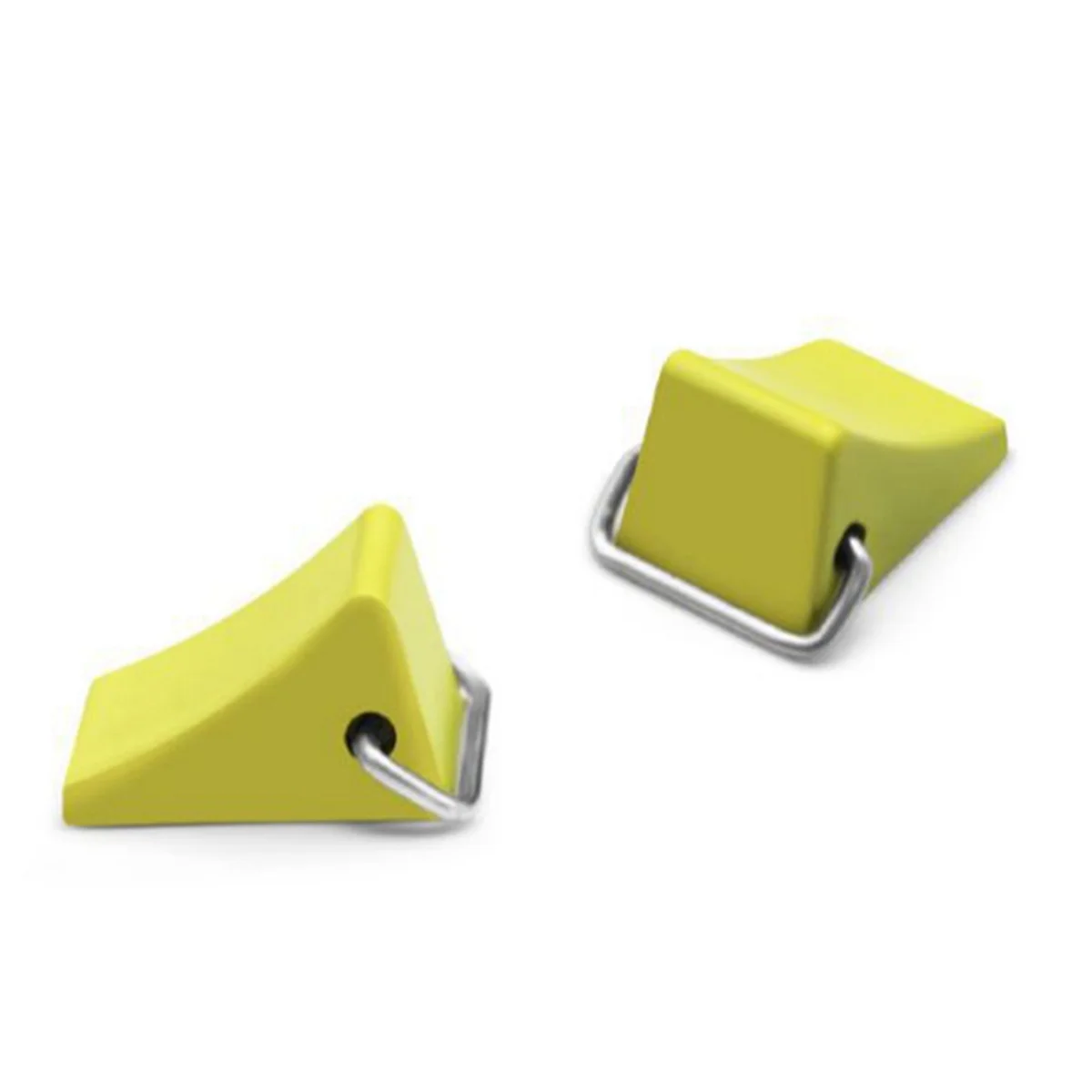 2 Pack Climbing Car Metal Skid Backstop Trim Per 1/24 Rc Rail Car Miniz- Axial Scx24 Aggiornamento Fms