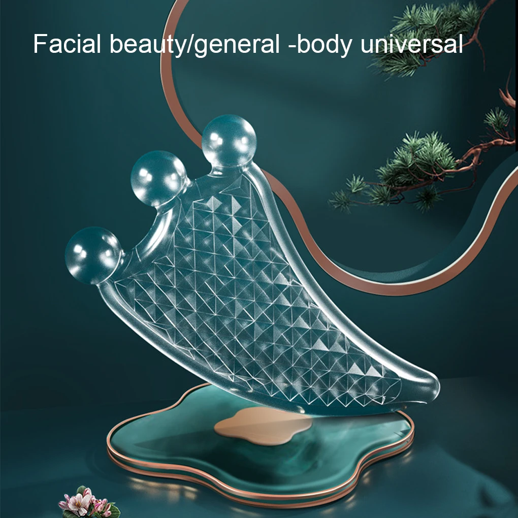 Gift-worthy Face Massager For Tranquil Facial Massage Durable Resin Gua Sha Board Stylish HIGH QUQLITY FACIAL BEAUTY