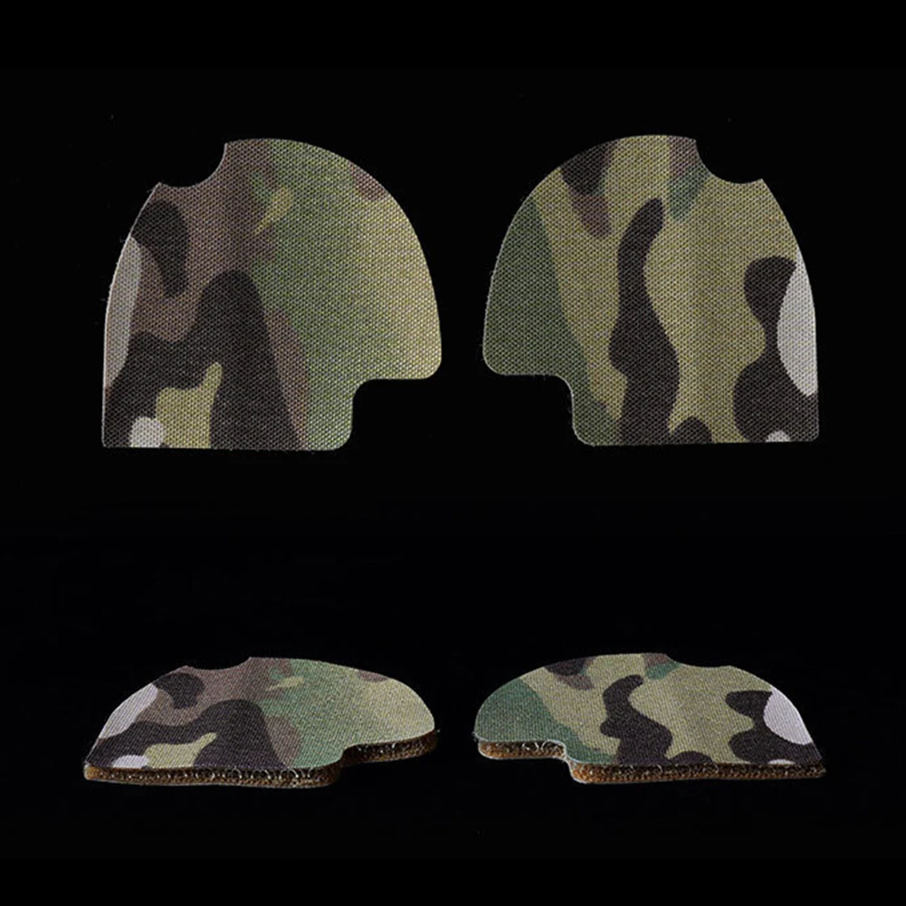 Tactical Headset Sticker Camouflage/Cable Storage 2-in-1 Magic Patch for ComTac(ⅡⅢⅤⅥ) Hunting Shooting Noise Canceling Headphone