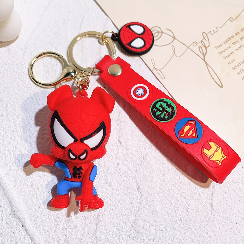Marvel Superhero Spiderman Cartoon Schlüsselanhänger Nette