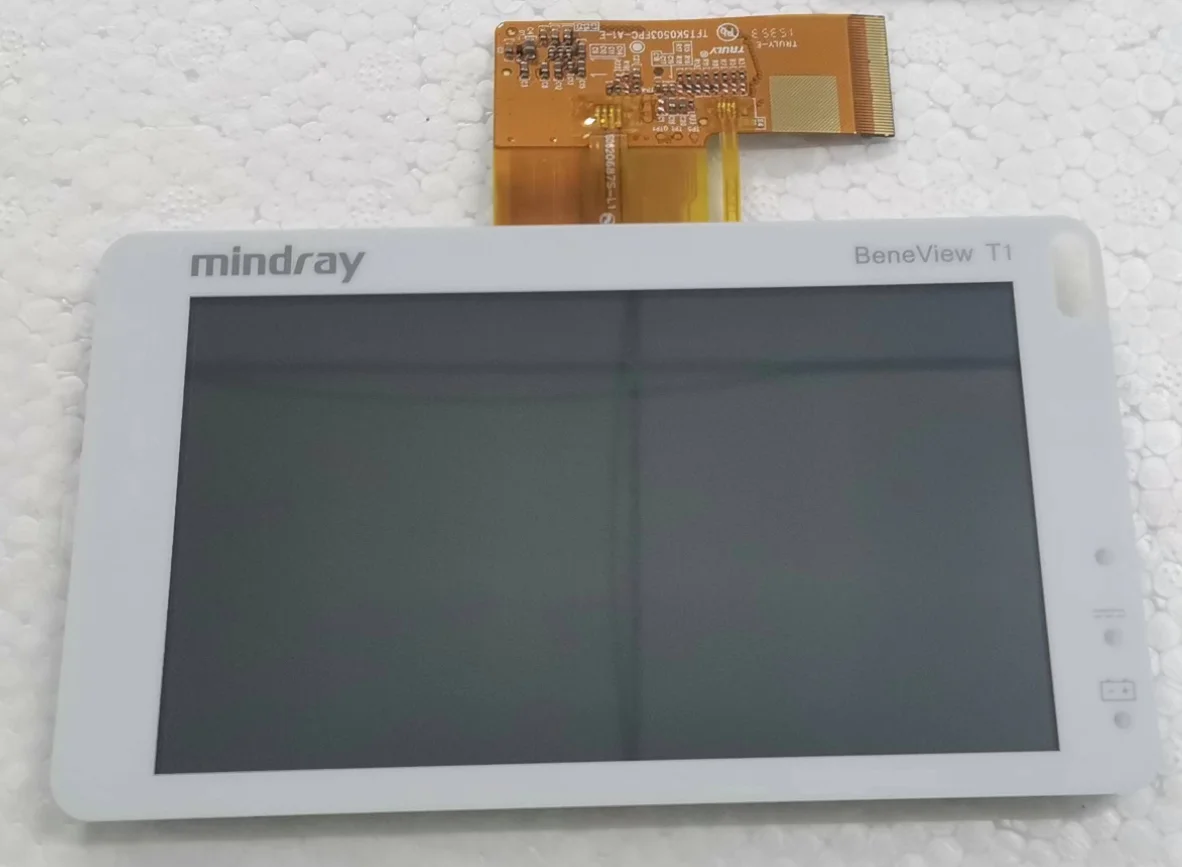 

New LCD module with touch screen digital TFT5K0503FPC-A1-E TDA-WQVGA0500840022-V2 for Mindray BeneView T1 Mindray T1