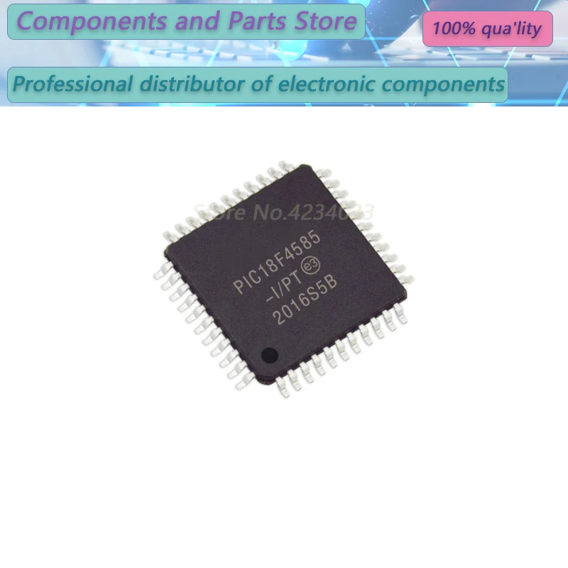 

1pcs 100% New PIC18F4525-I/PT PIC18F4525 PIC18F4585-I/PT PIC18F4585 TQFP44 Geïntegreerde Chip Originele Nieuwe