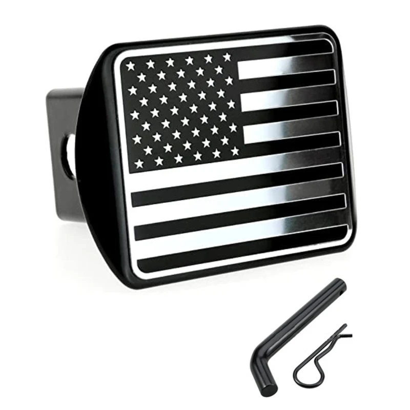 RV Trailer Hitch Cover Tube Plug Insert Protector 2 Inch Rubber Hook